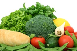 Green and yellow veg rich in lutein
