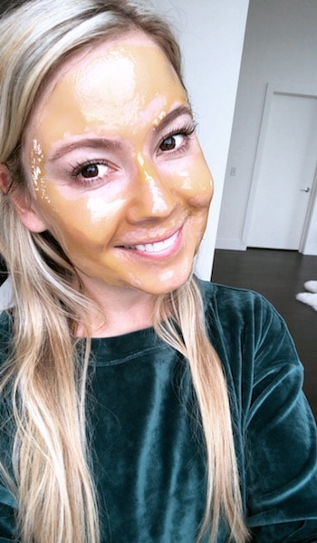 Honey face mask